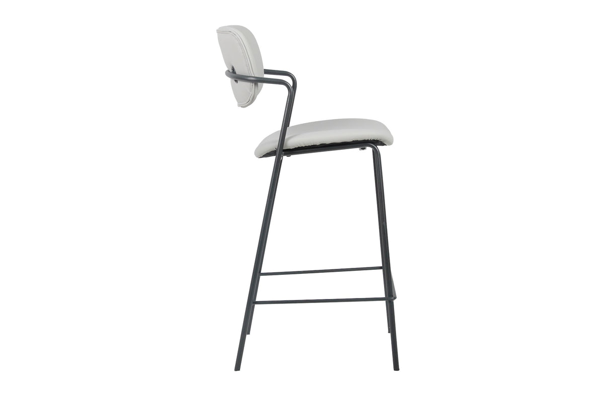 Lucia Bar Stool Ice Grey (Set of 2) - image 3