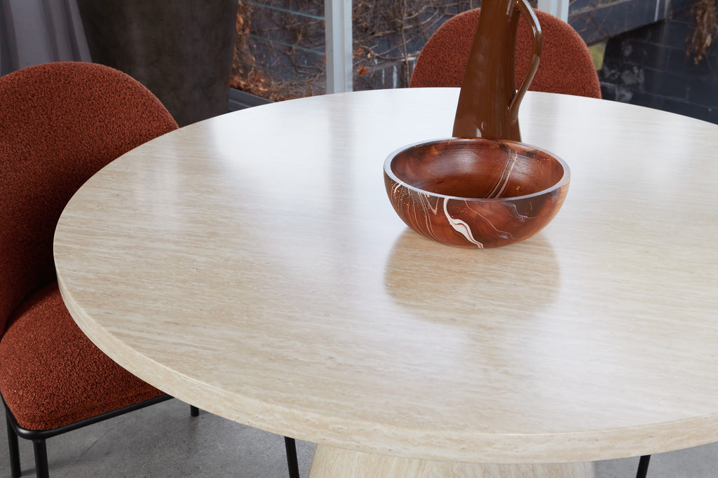 Tessa Round Dining Table French Fawn - image 19