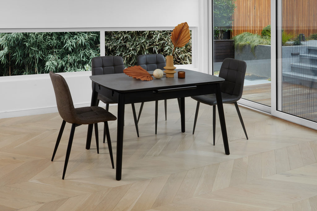 Mila Extension Dining Table Greystone Ceramic - image 14
