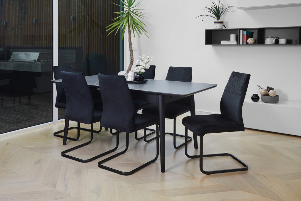 Nikita Extension Dining Table Bulgarian Grey - image 14