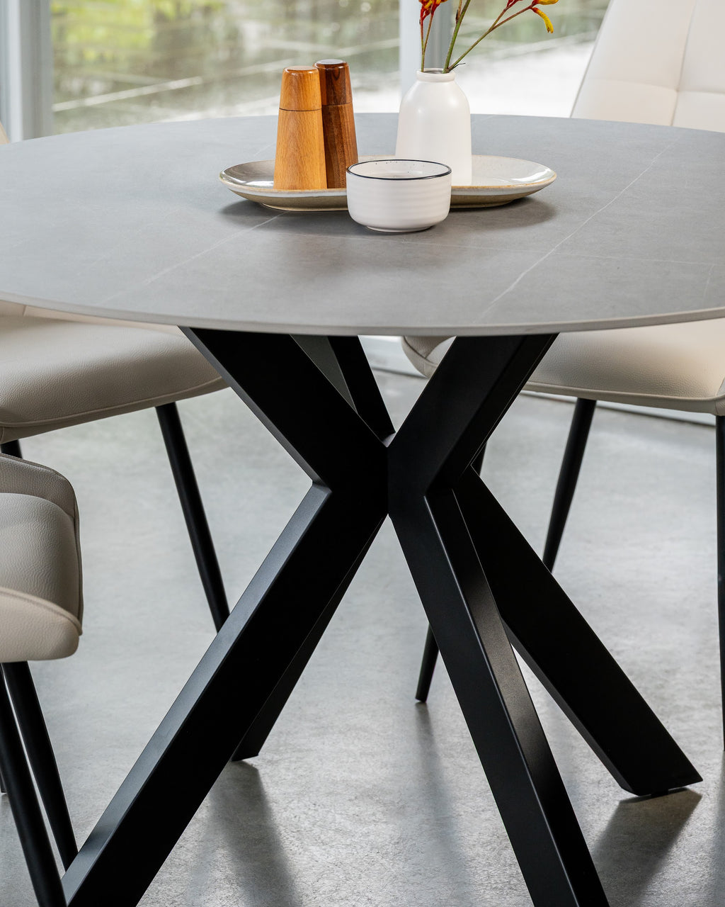 Venice Round Dining Table Bulgarian Grey - image 47