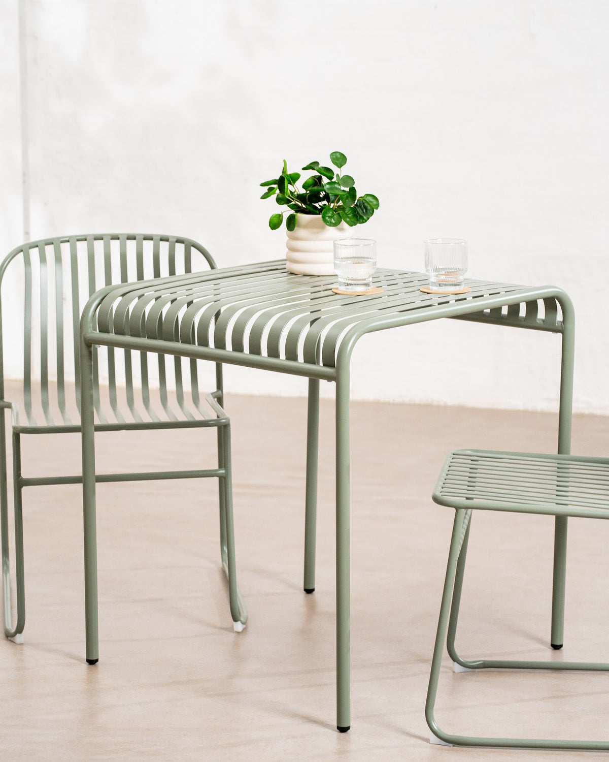Swiss Small Dining Table Thyme Green - image 11