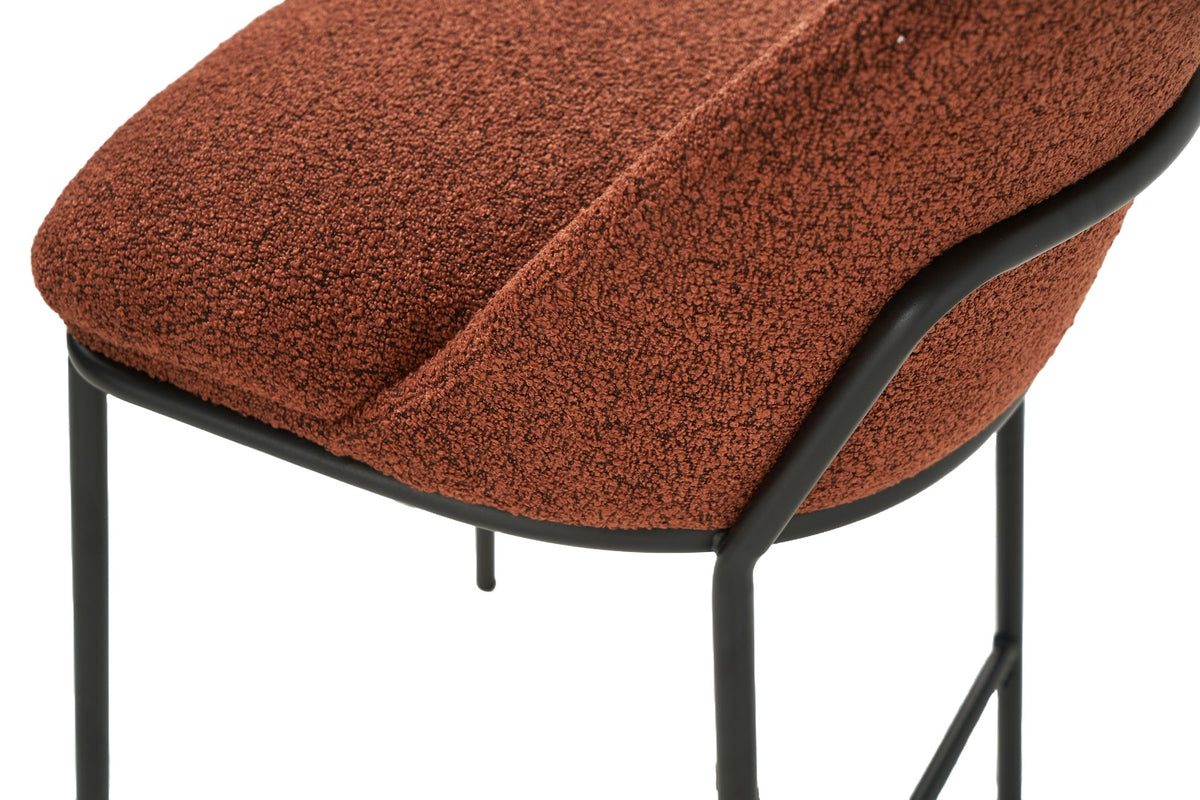 Oslo Bar Stool Terracotta (Set of 2) - image 8