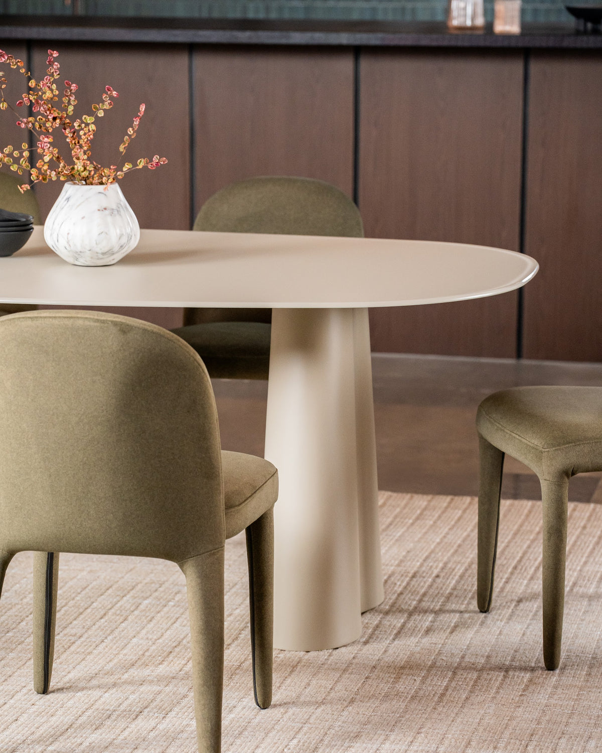 Portofino Dining Table Matte Tofu - image 13