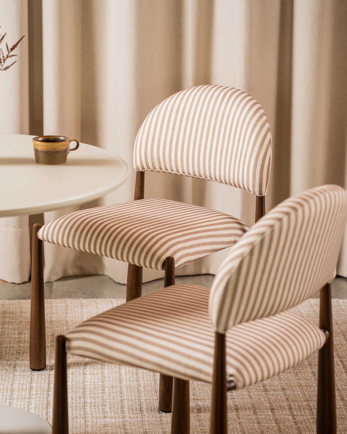 Egypt Dining Chair Beige / Walnut - image 19