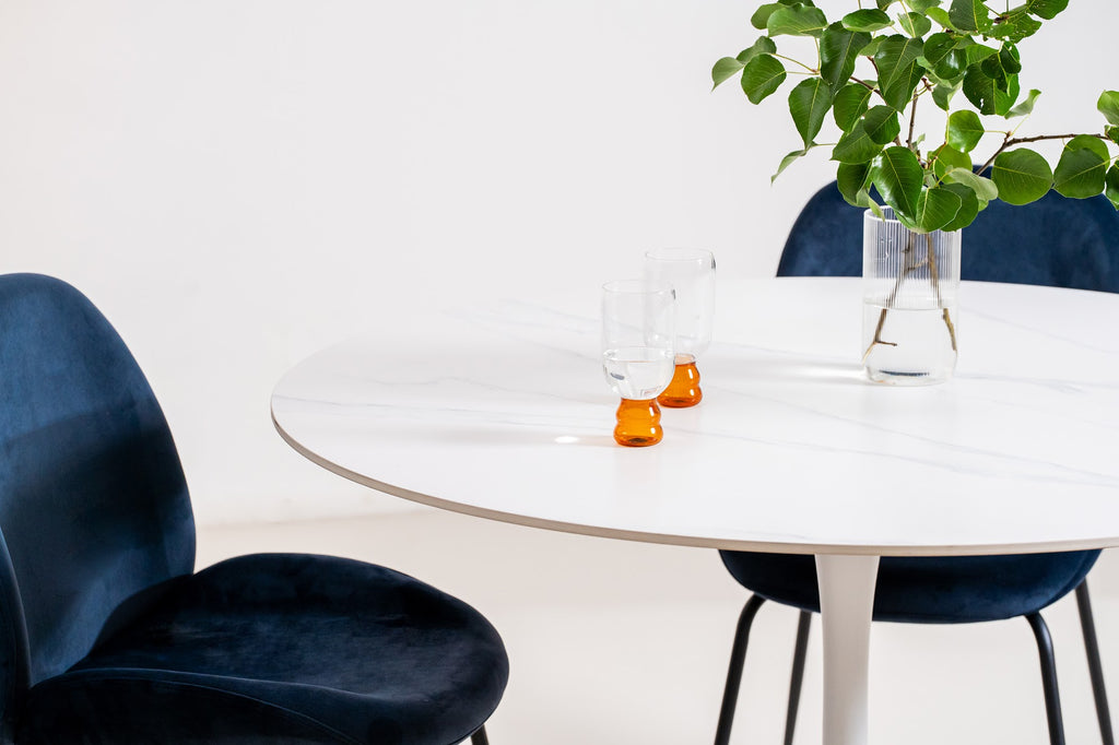 Scandi Large Dining Table Snow White - image 8