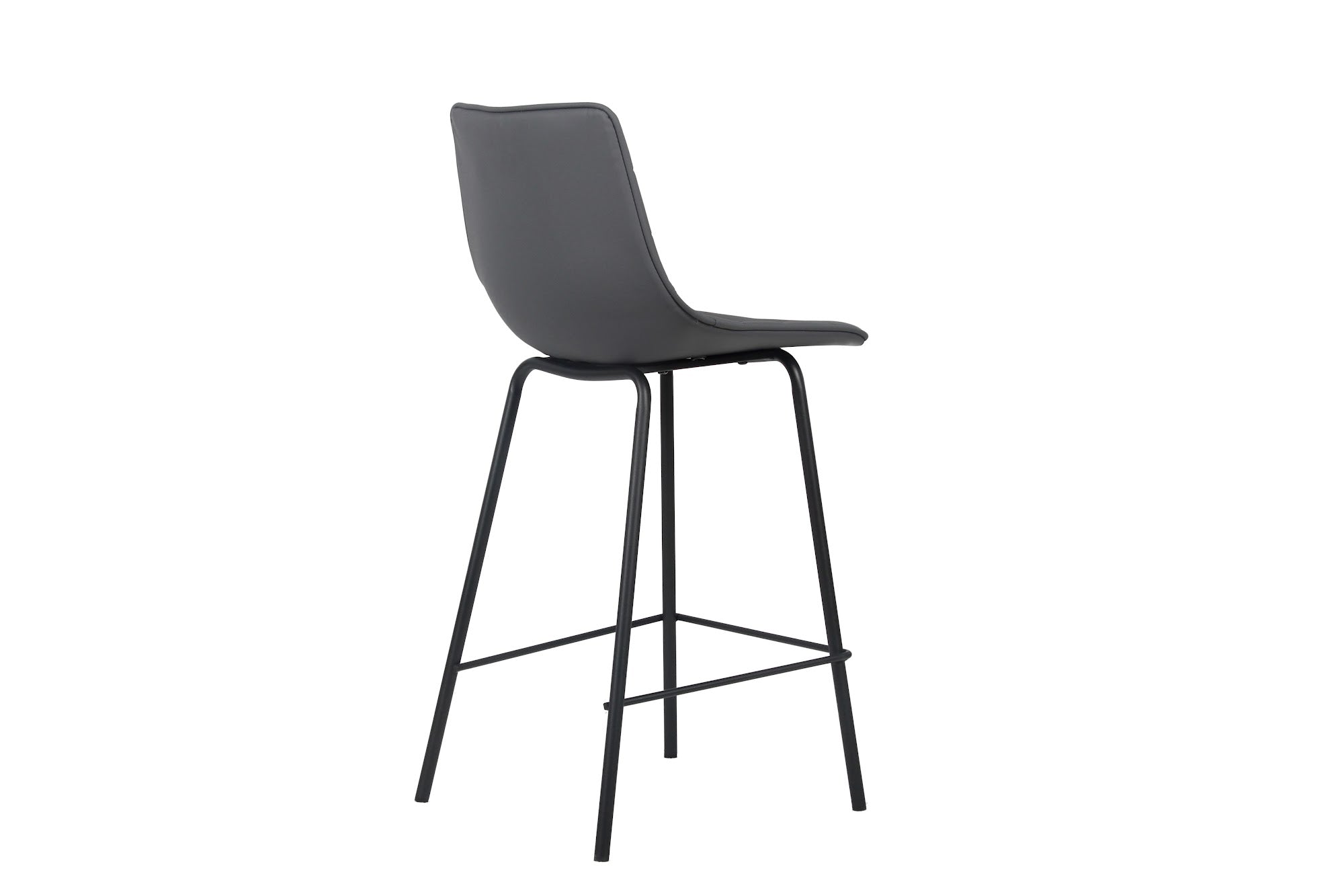 Cali Bar Stool Charcoal (Set of 2) - image 2