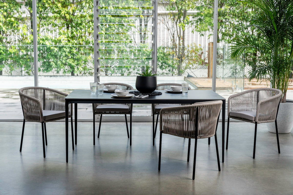 Magnate Dining Table Grey Stone Ceramic - image 28