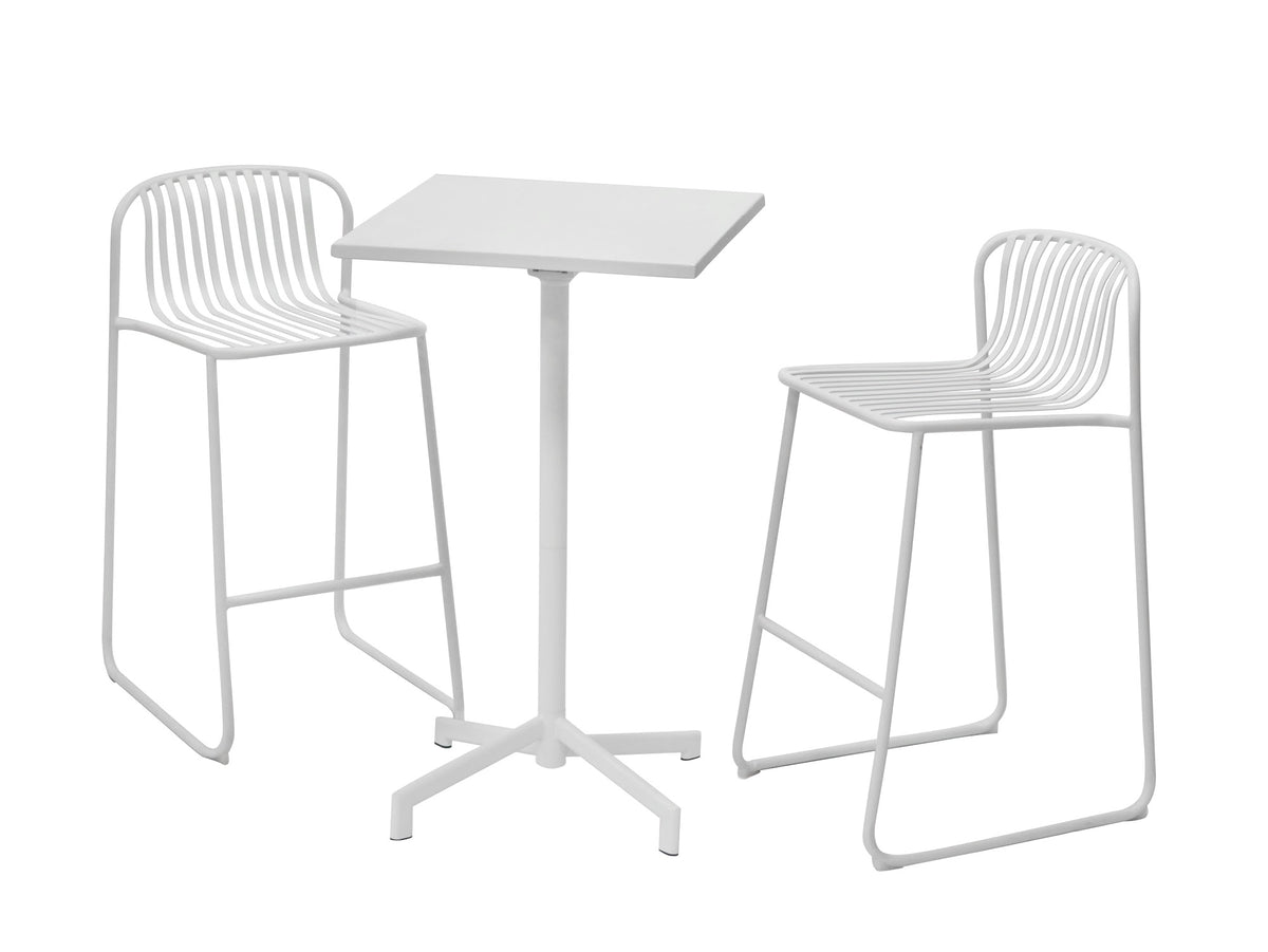 Swiss Bar Chair White (Set of 2) - image 7