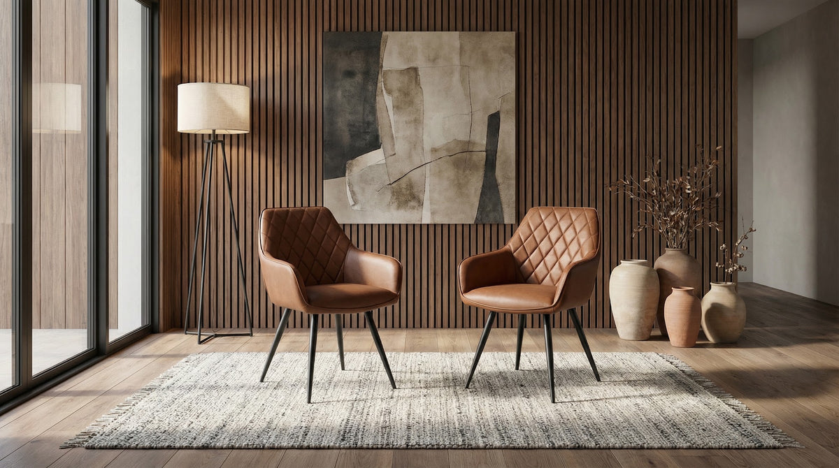Zeus Dining Chair Cognac (Set of 2) - image 10