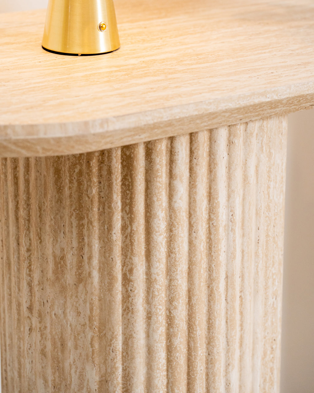 Milos Console Table Limestone - image 8