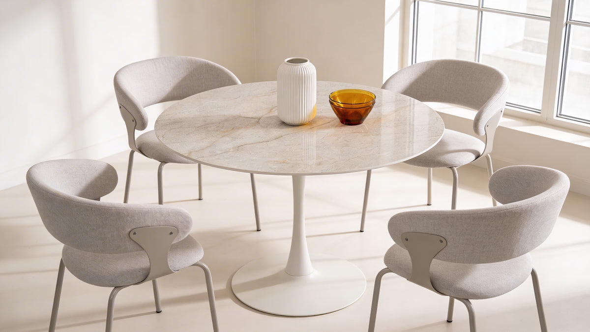 Scandi Large Dining Table Rocky - image 8