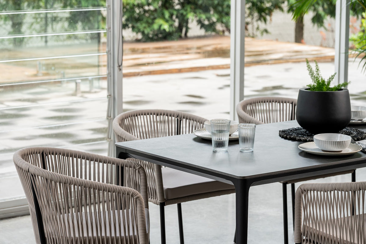 Magnate Dining Table Grey Stone Ceramic - image 37