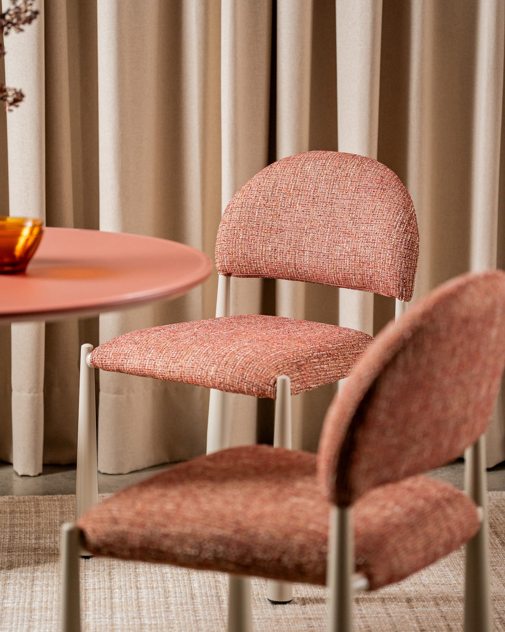 Positano Dining Table Matte Dusty Rose - image 19