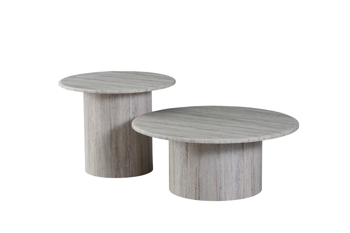 Seoul Side Table Grey Marble - image 10