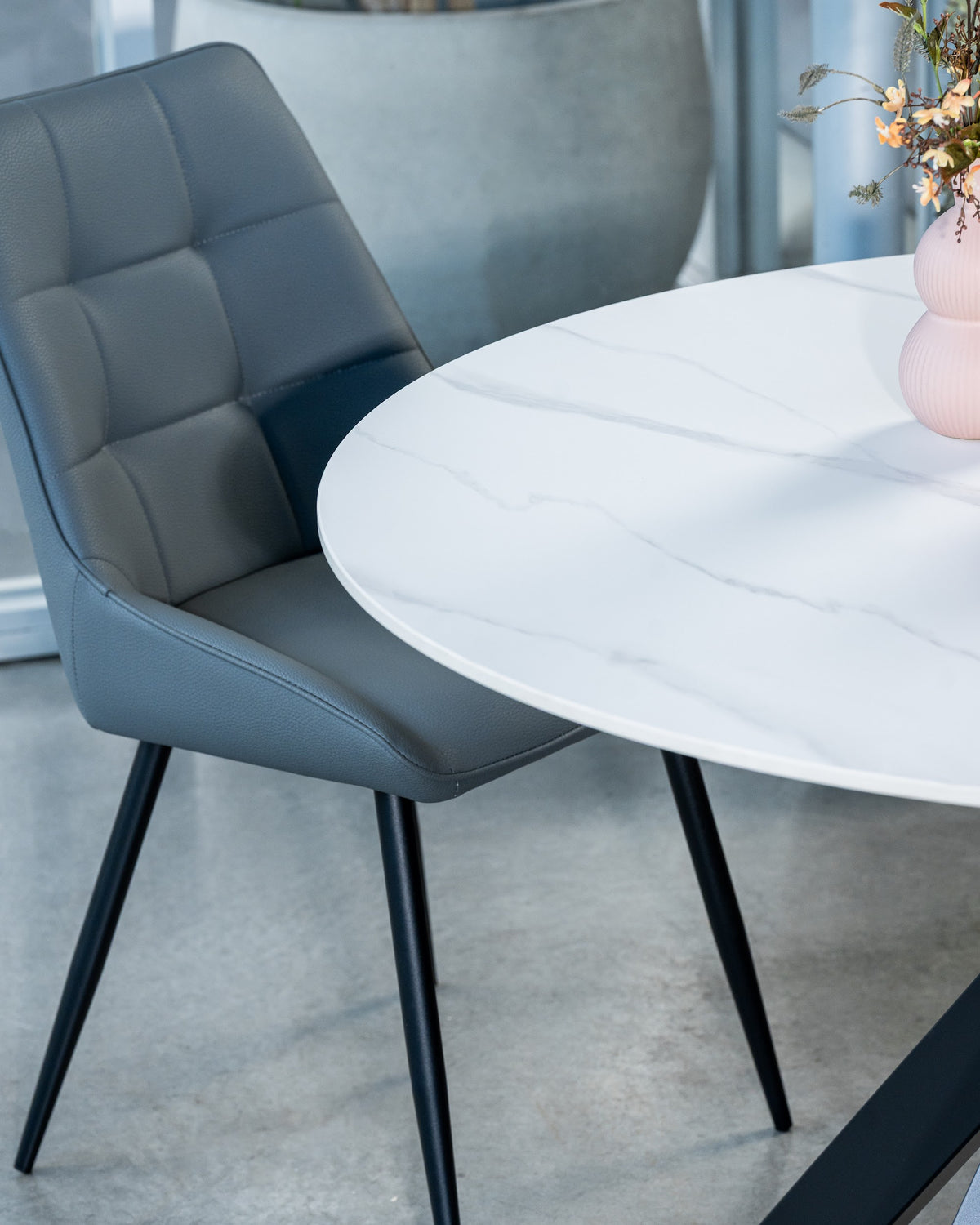 Ruben Dining Chair Charcoal (Set of 2) - image 16