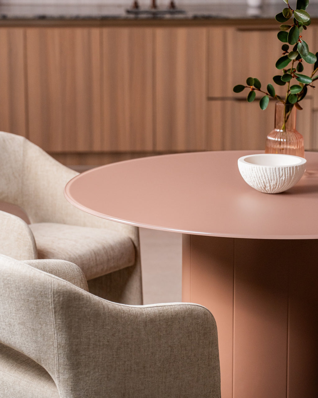 Rimini Dining Table Matte Chestnut - image 11