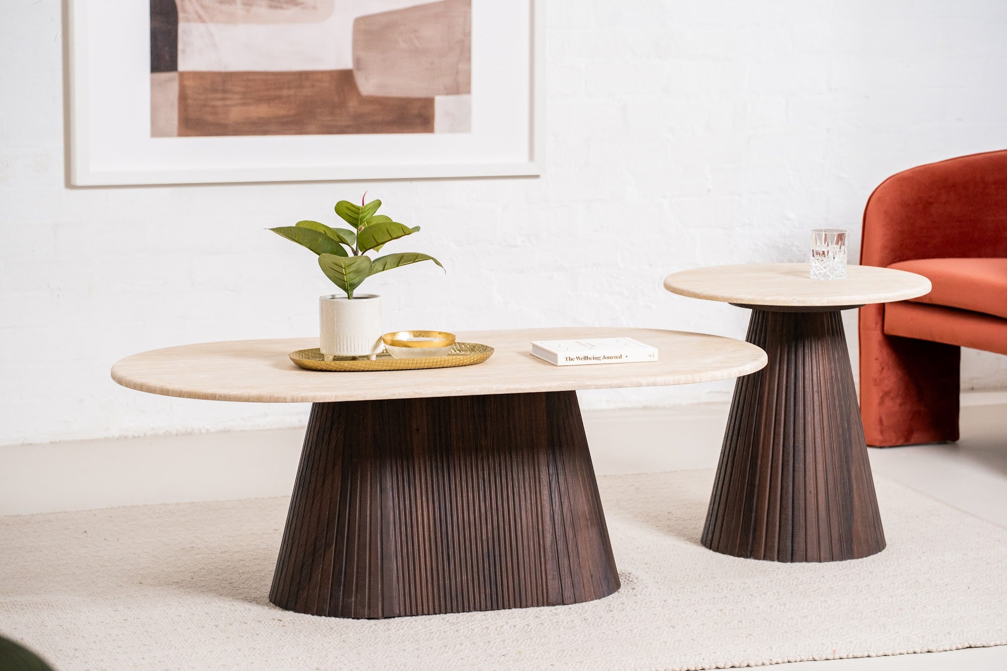 Crete Coffee Table Travertine - image 6
