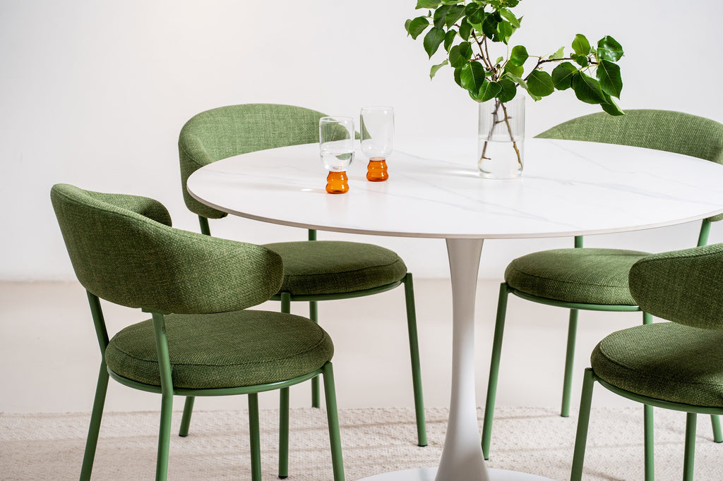 Scandi Large Dining Table Snow White - image 14
