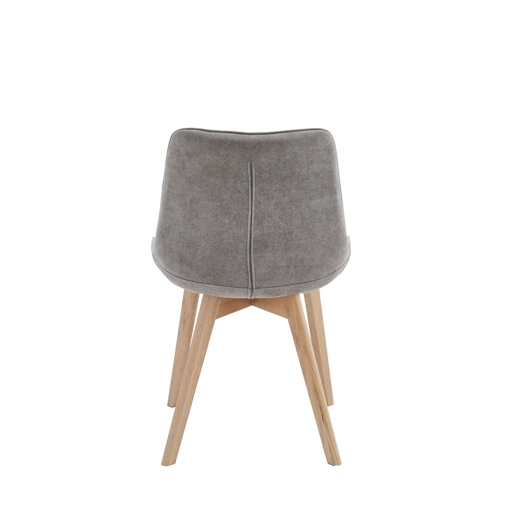 Forest Dining Chair Light Grey/ Natural (Set of 2) - image 5