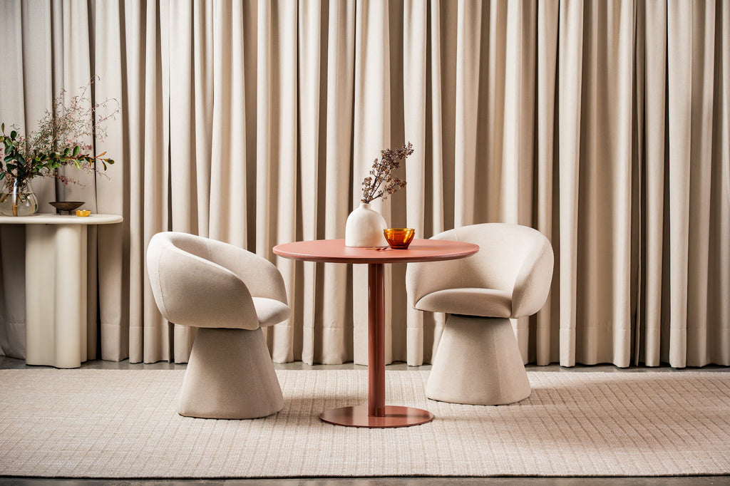 Positano Dining Table Matte Dusty Rose - image 20
