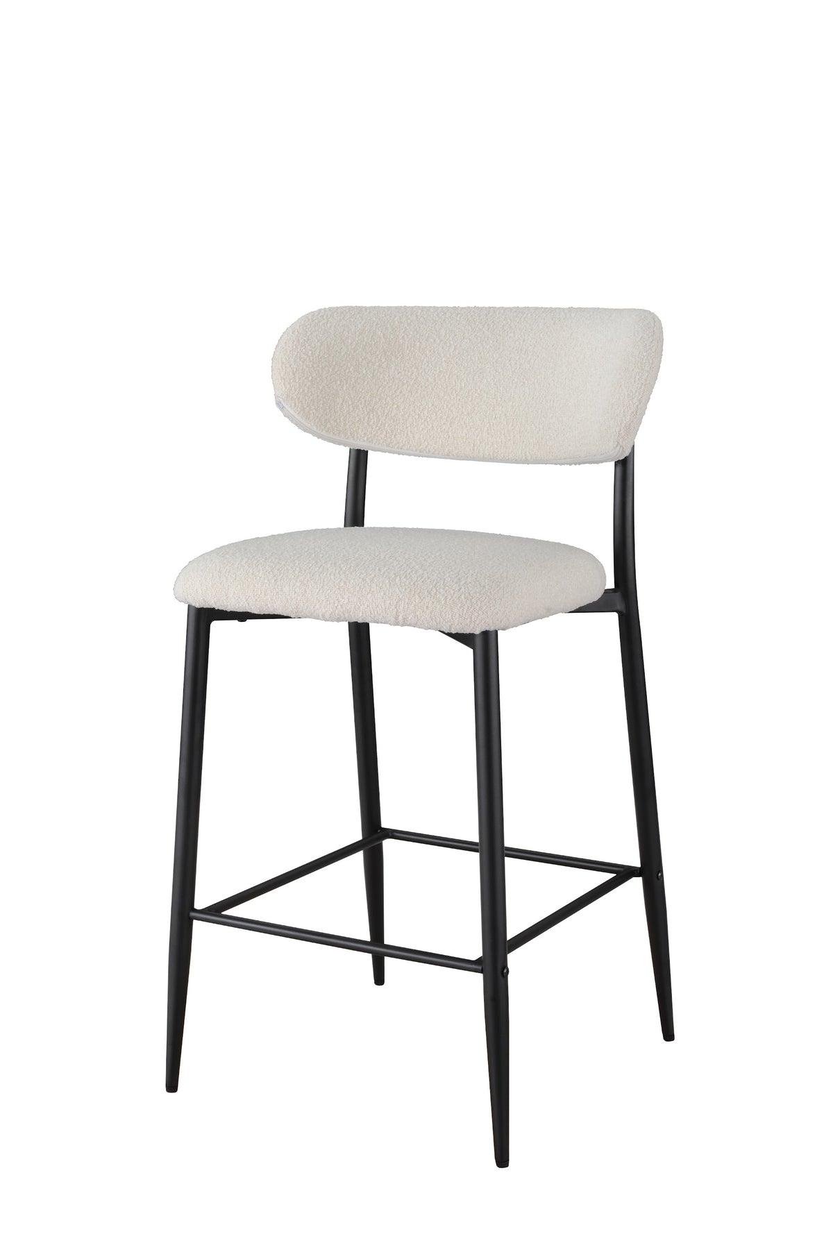 Naples Bar Stool Off White (Set of 2) - image 9