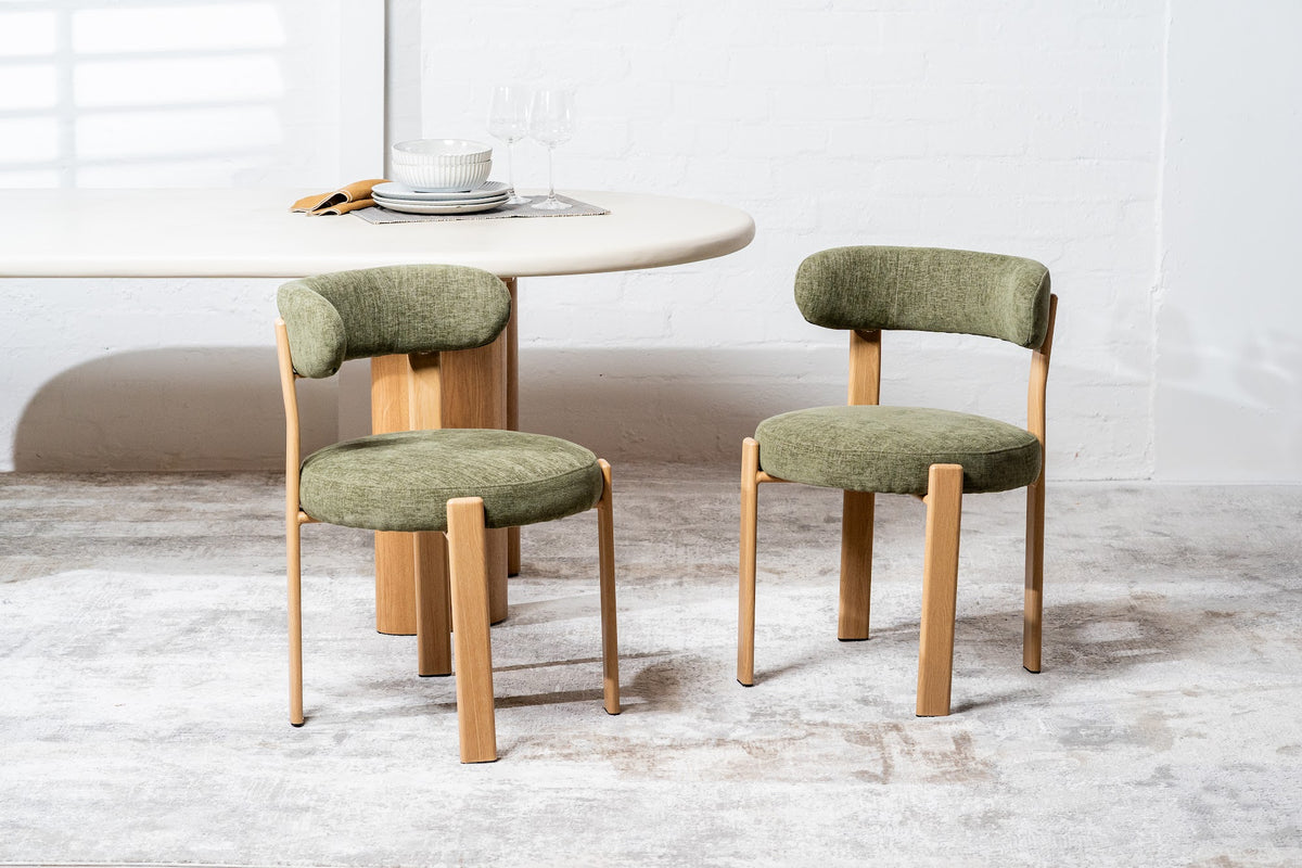 Carmo Dining Chair Olive (Set of 2) - image 11