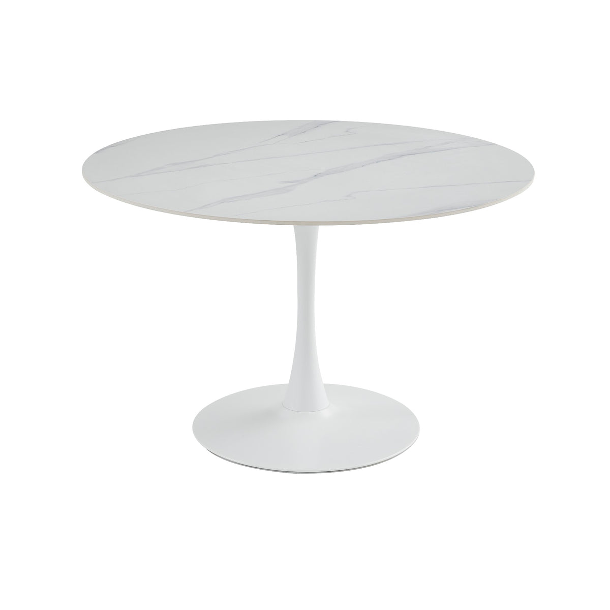 Scandi Large Dining Table Snow White - image 2