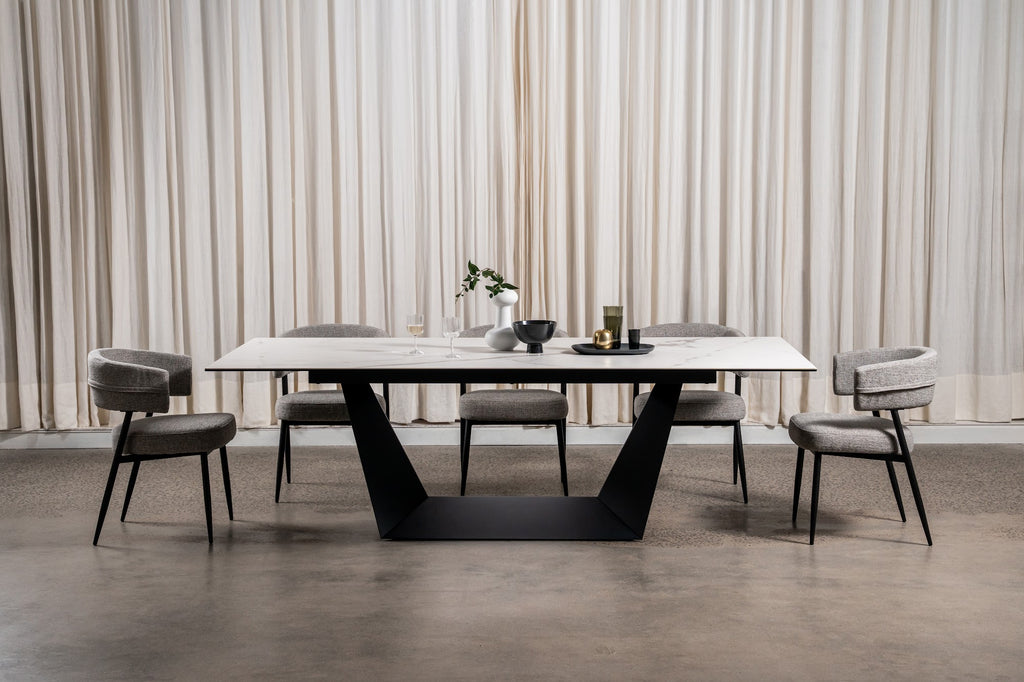 Symphony Fixed Dining Table Marmo Ceramic - image 17