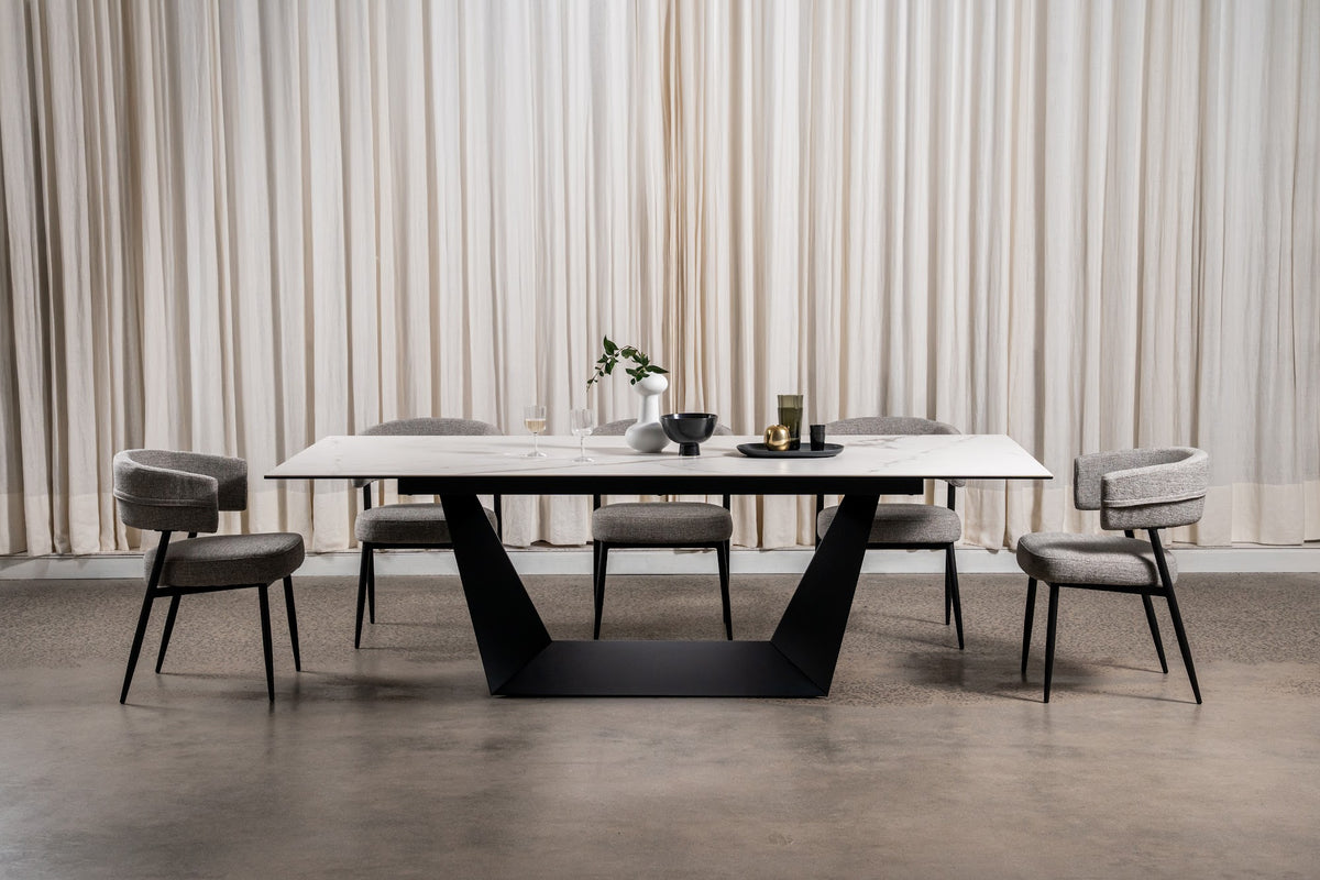 Symphony Fixed Dining Table Marmo Ceramic - image 17