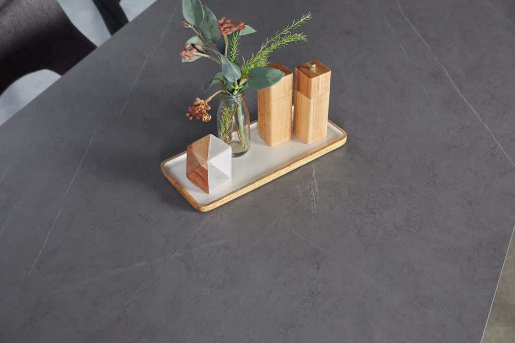 Magnate Dining Table Cement Ceramic - image 2