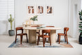Milos Dining Table Limestone