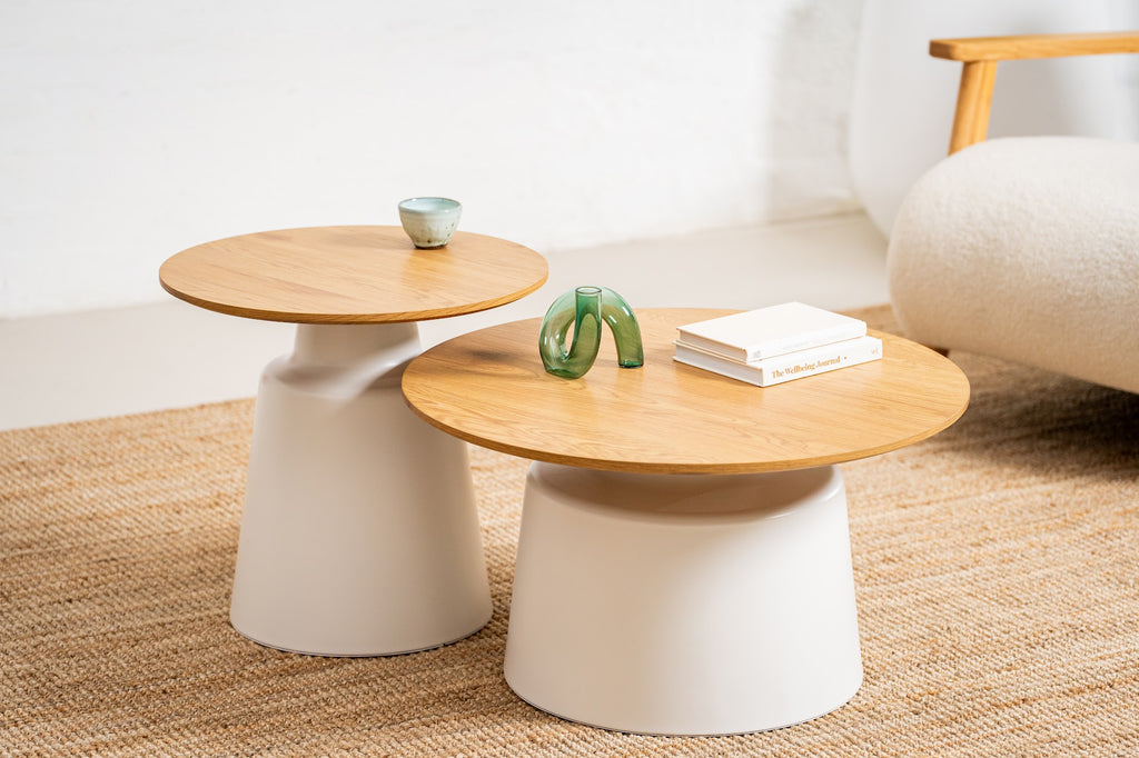 Coach Coffee Table Set Oak - image 3