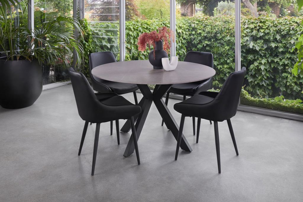 Costa Dining Chair Black (Set of 2) - image 8