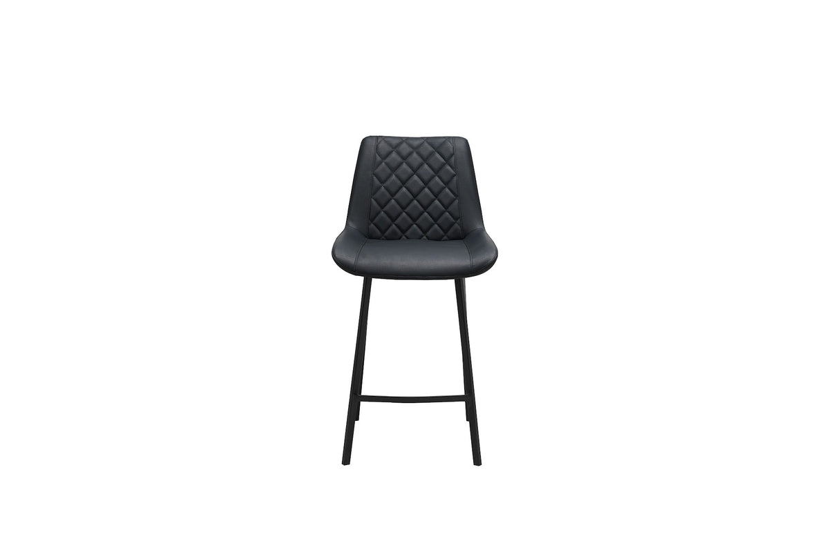 Flynn Bar Stool Black (Set of 2) - image 5