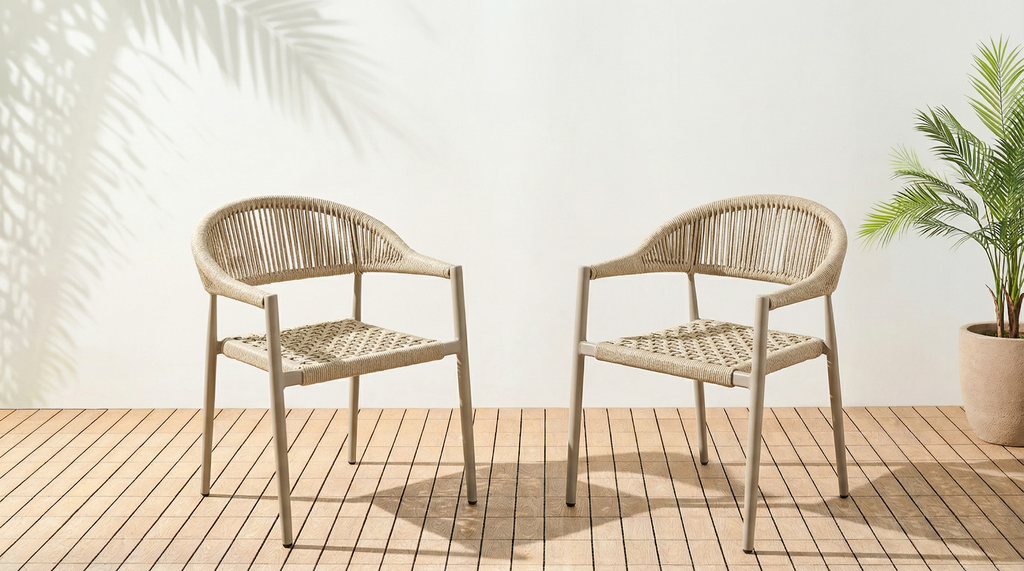 Tobago Dining Chair Champagne (Set of 2) - image 12