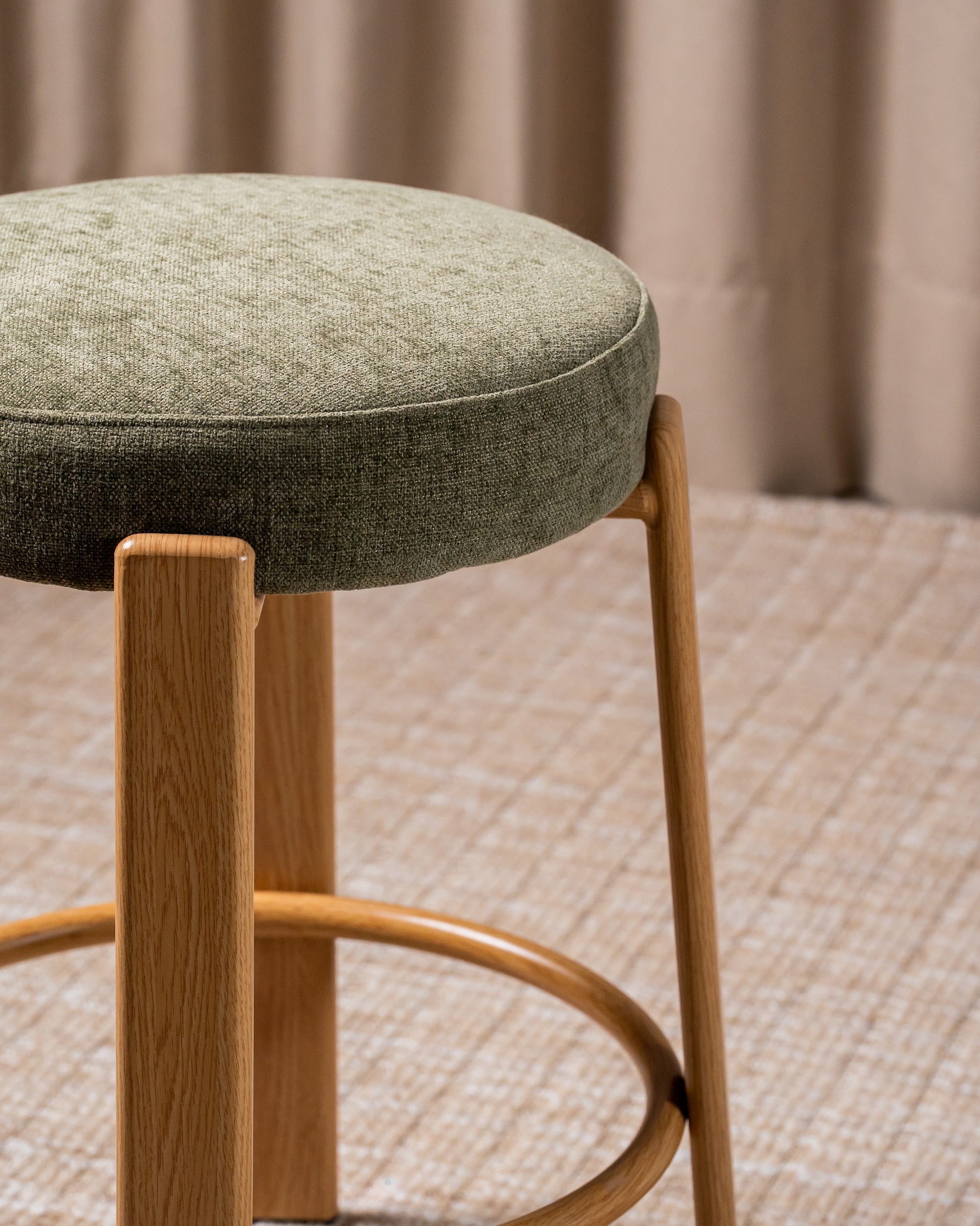 Bergen Bar Stool Forest / Natural (Set of 2) - image 10