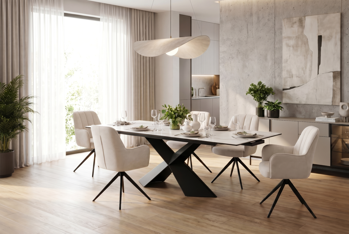 Zulu Extension Dining Table Vermont Ceramic - image 7