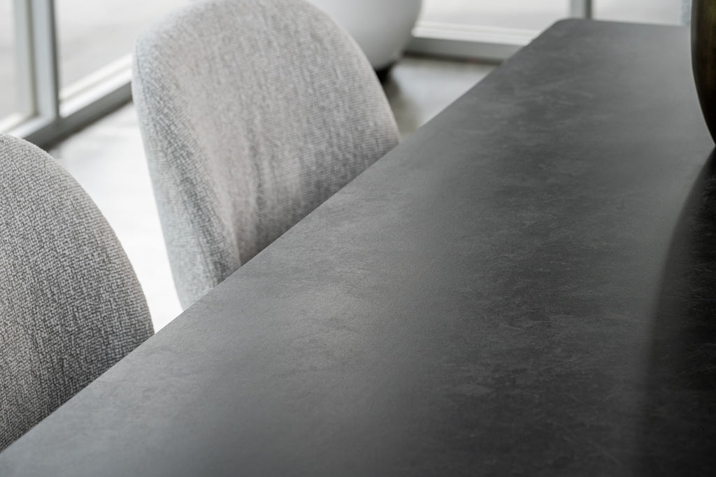Magnate Dining Table Grey Stone Ceramic - image 14