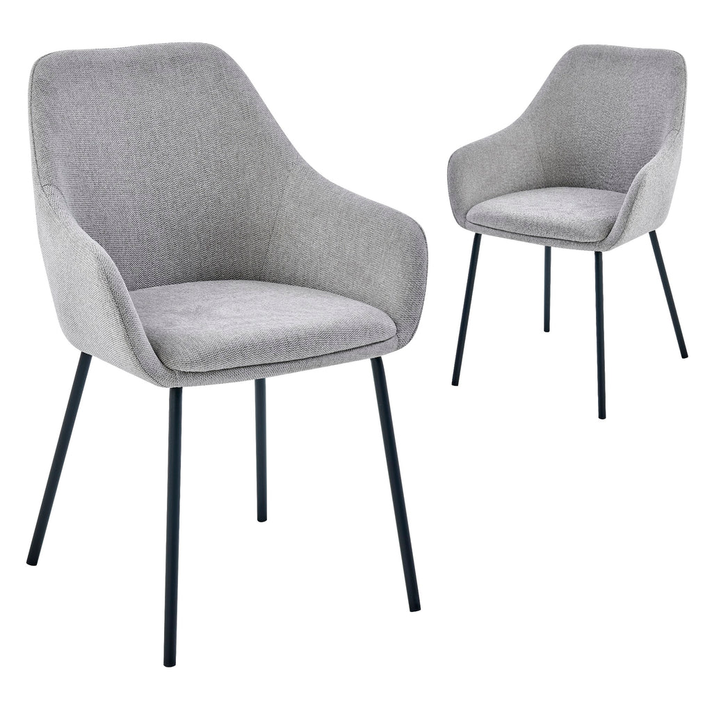Napier Dining Chair Grey (Set of 2) - image 8