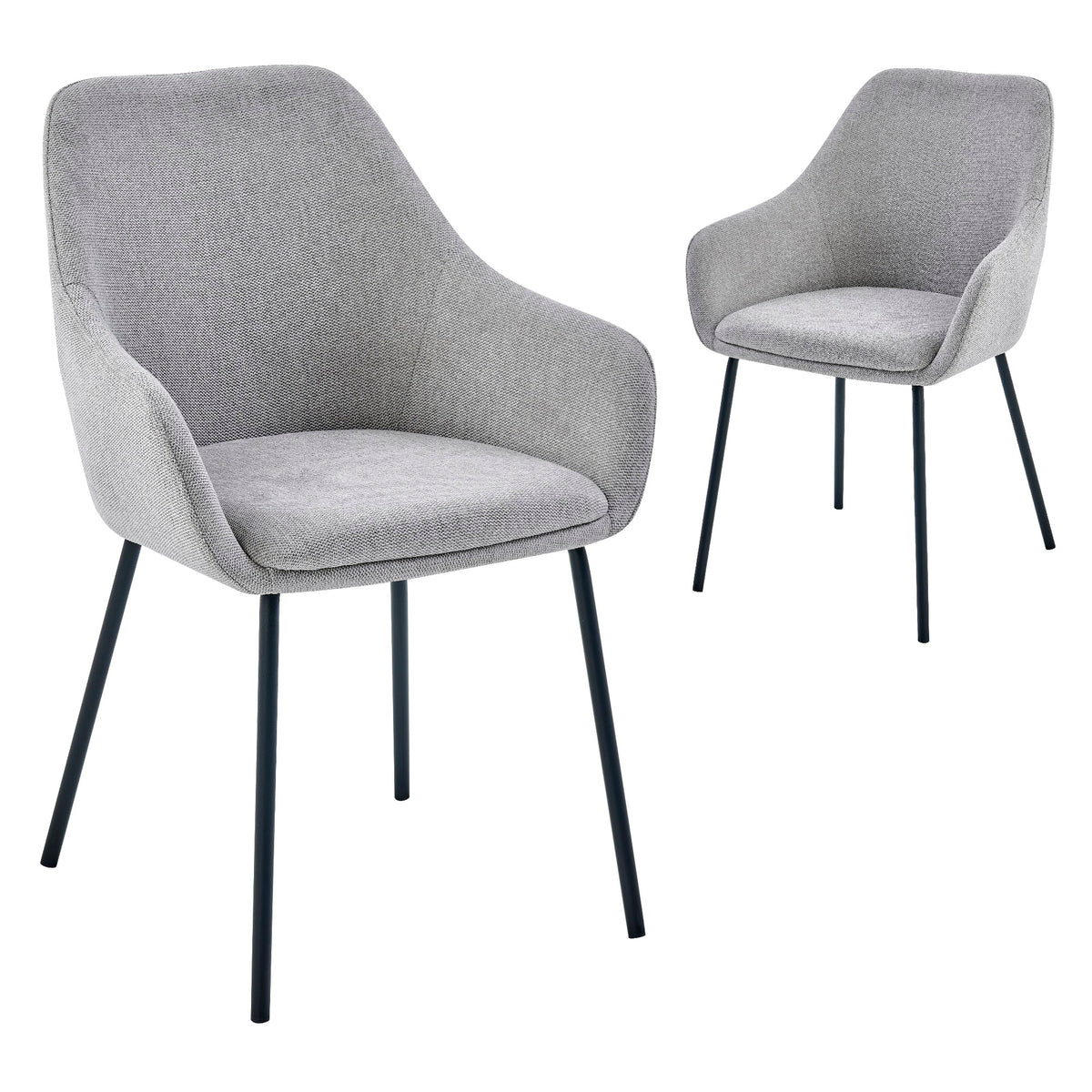 Napier Dining Chair Grey (Set of 2) - image 8