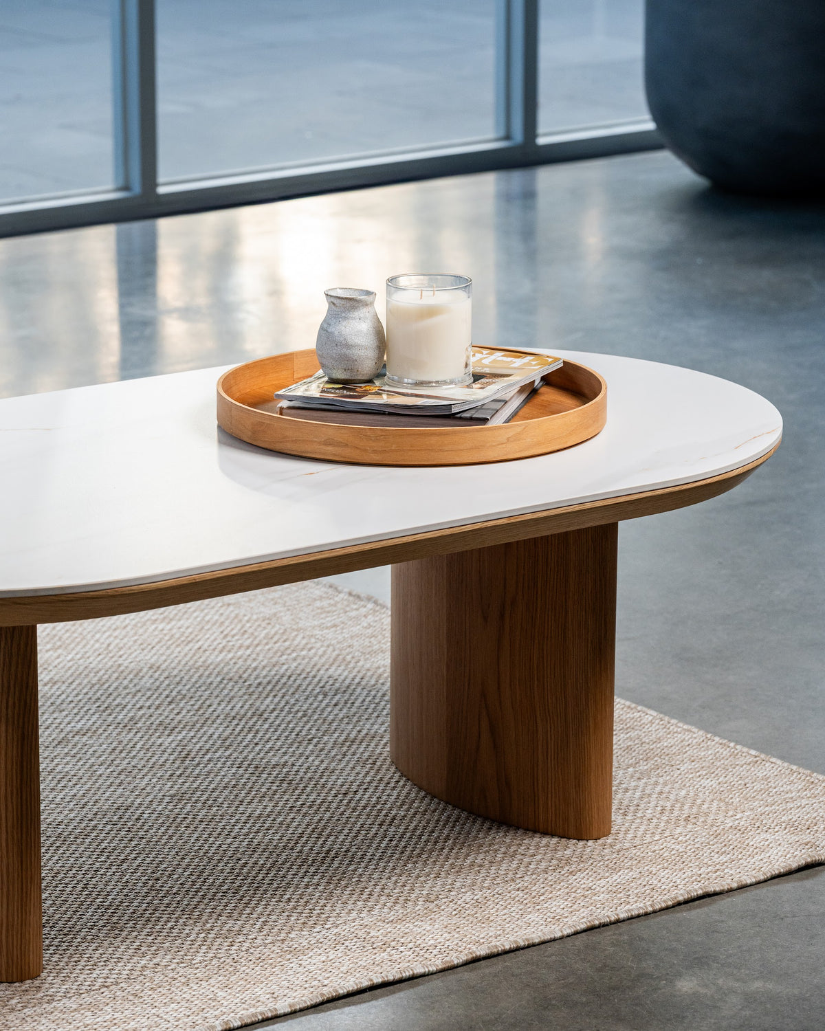 Lucerne Coffee Table Natural With Ceramic - image 5