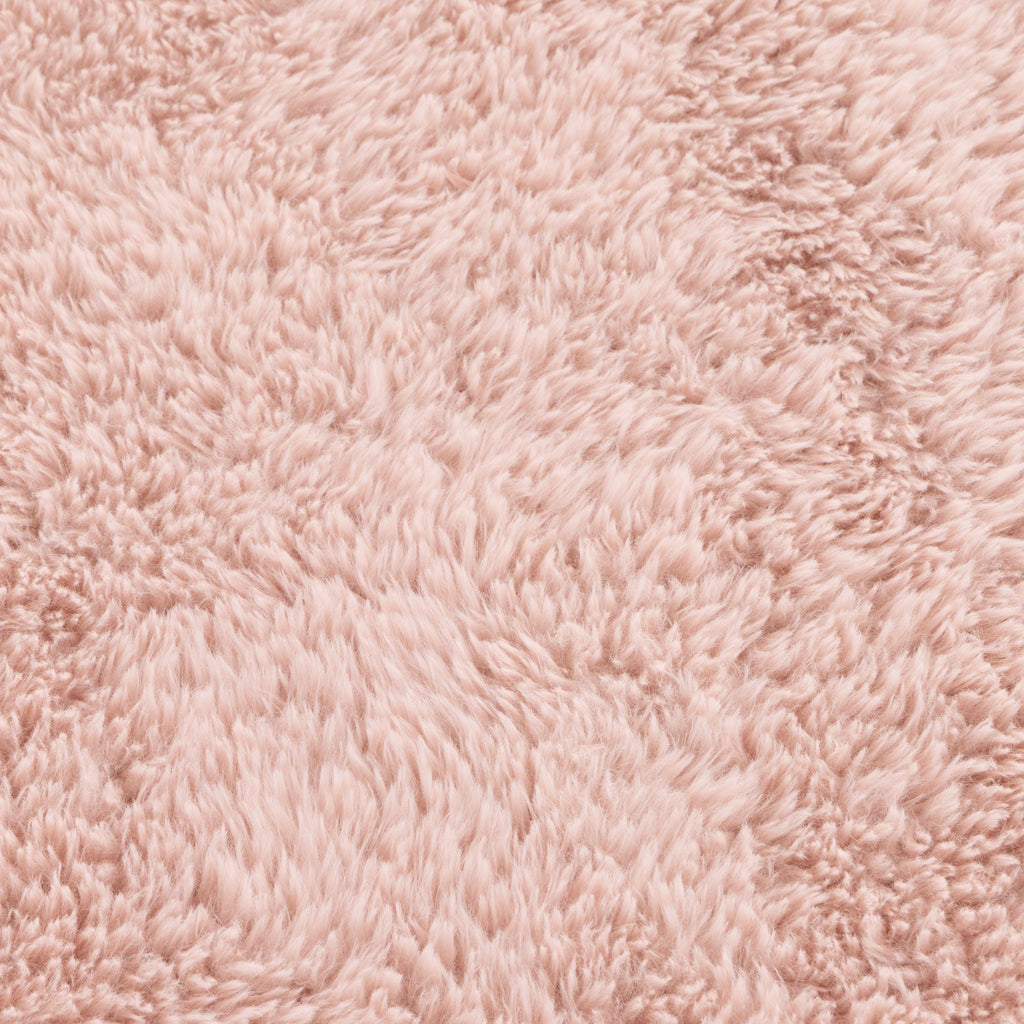 Lyla Machine Washable Shaggy Blush Rug