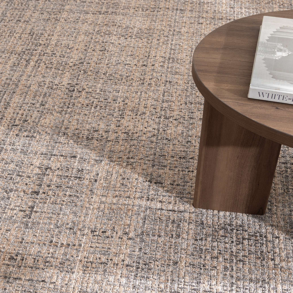 Cherie Distressed Lines Beige Grey Rug - CH05