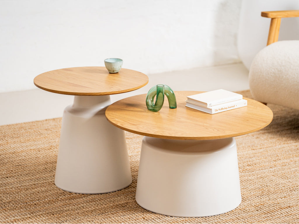 Cove Coffee Table Set - Oak