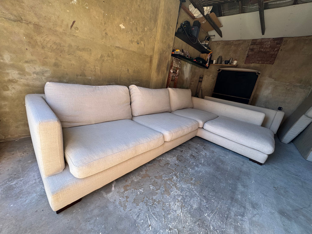 Freedom Long Island Modular Sofa with Chaise – Light Grey