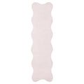 Ollie Scalloped Irregular Runner Pink