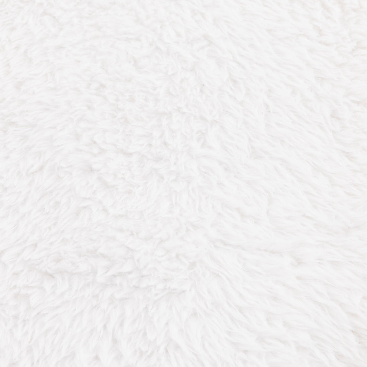 Lyla Machine Washable Shaggy White Runner