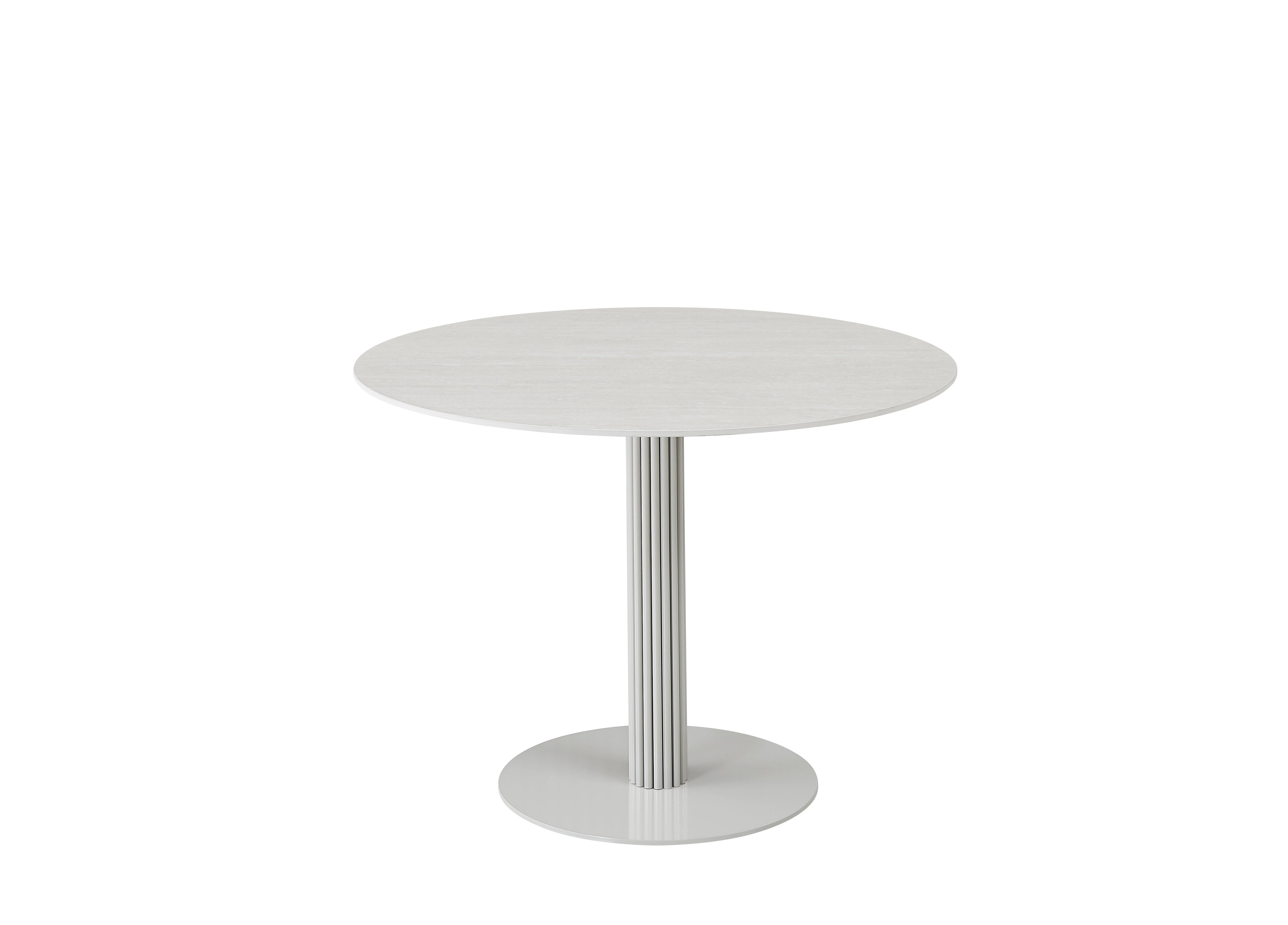 Amalfi Dining Table Grigio / Matte Tofu