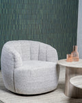 Arlington Swivel Occasional Chair Grey